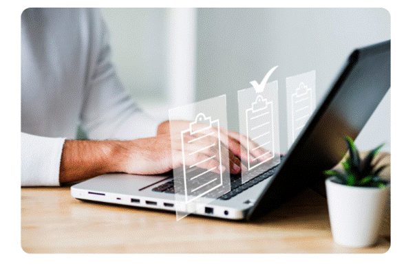 A person typing on a computer
AI-generated content may be incorrect.